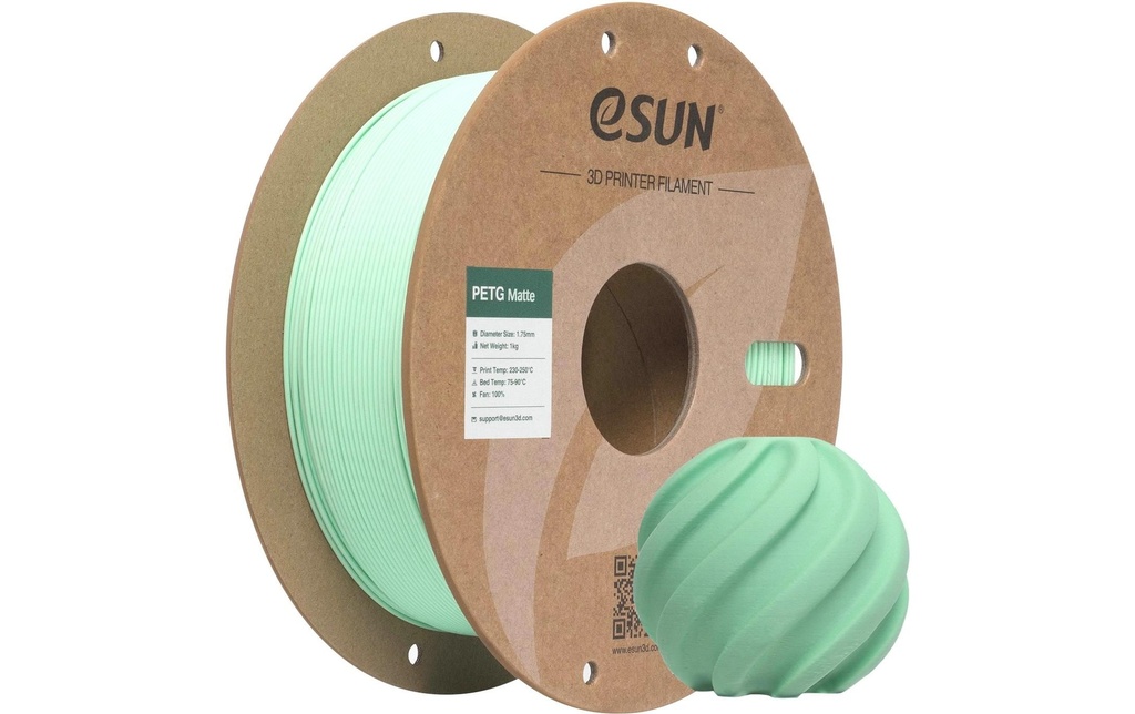 eSun Filament PETG-Matte Menthe 1.75 mm 1 kg