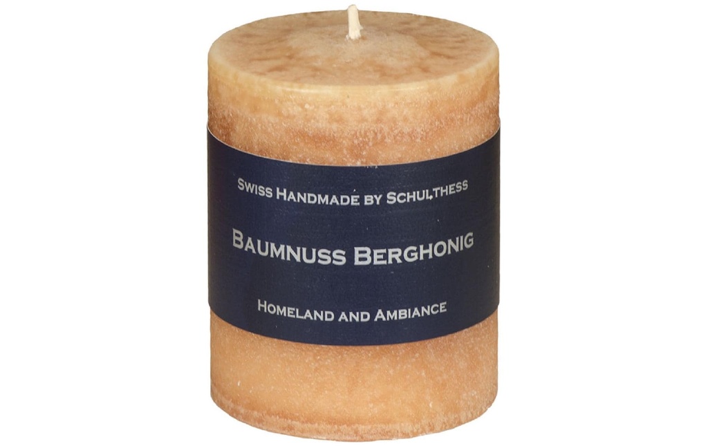 Schulthess Kerzen Bougie parfumée Miel de montagne de noix 8 cm