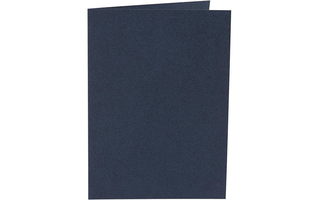 Creativ Company Carte vierge 10.5 x 15 cm sans enveloppe, bleu
