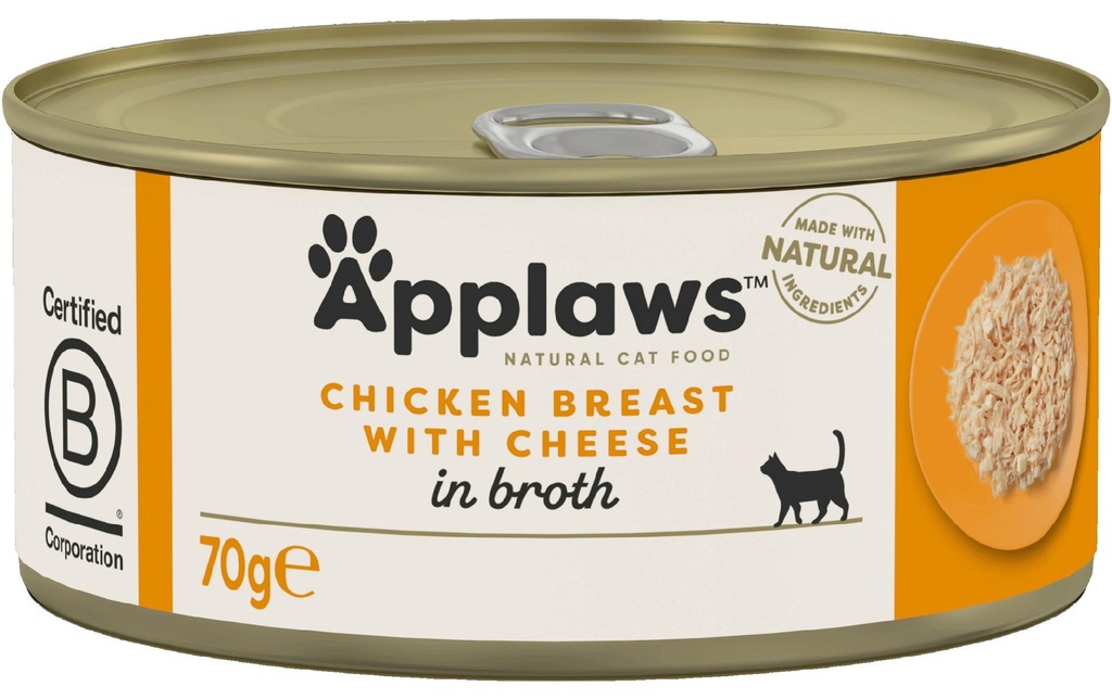 Applaws Poitrine de poulet et fromage 70 g