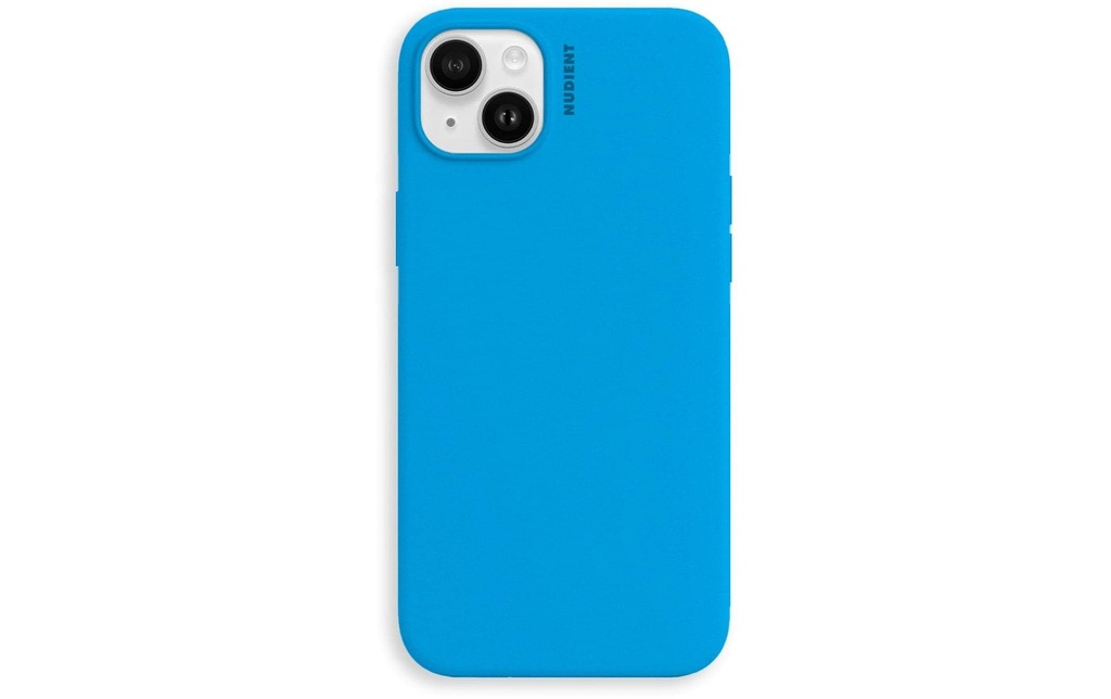 Nudient Coque arrière Base Case iPhone 14 Plus Vibrant Blue