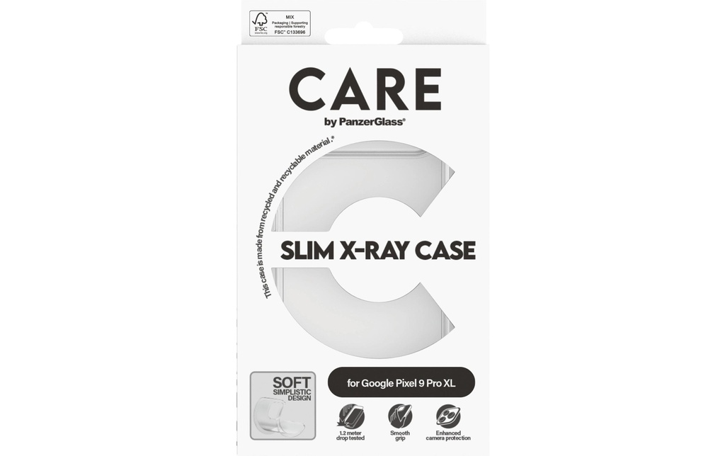 CARE Coque arrière Fashion X-Ray Soft Basic Pixel 9 Pro XL