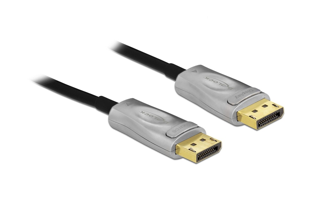 Delock Câble optique DisplayPort – DisplayPort, 20 m 8K/30Hz