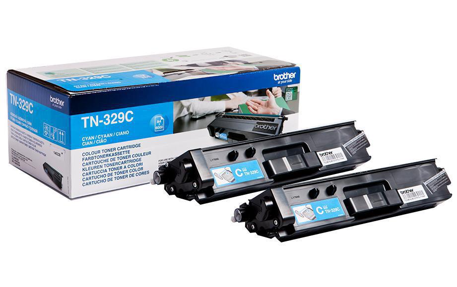 Brother Kits de toner TN-329C Cyan