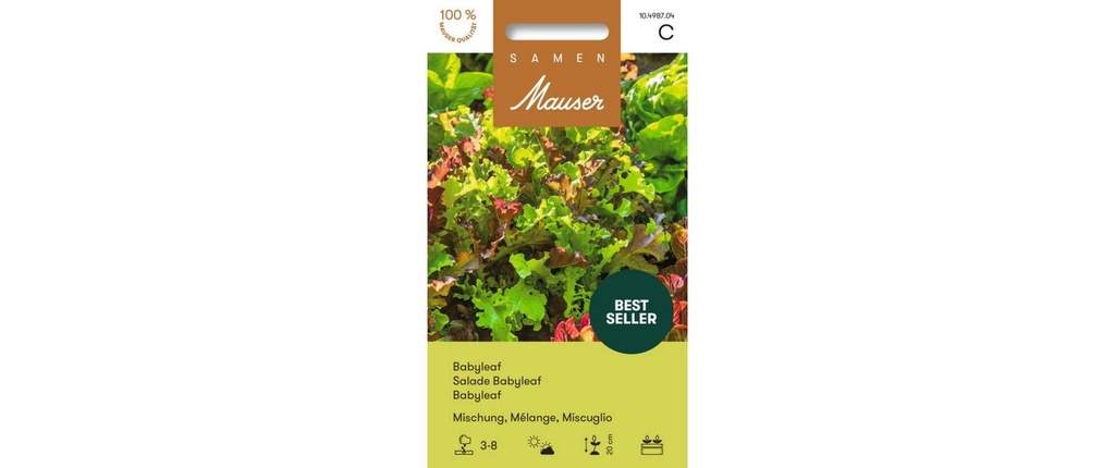 Samen Mauser Semence Mélange Babyleaf