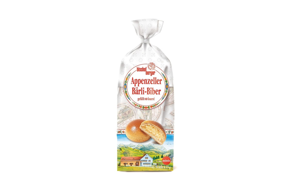 Bischofberger Pâtisserie Appenzeller Bärli – Biber mini 228 g