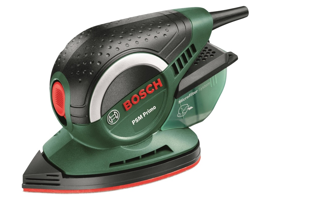 Bosch Ponceuse multifonction PSM Primo fonctionnement sur secteur