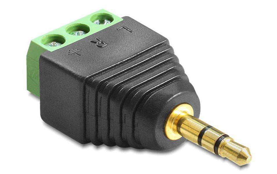 Delock Adaptateur audio Fiche Non confectionné - jack 3.5 mm
