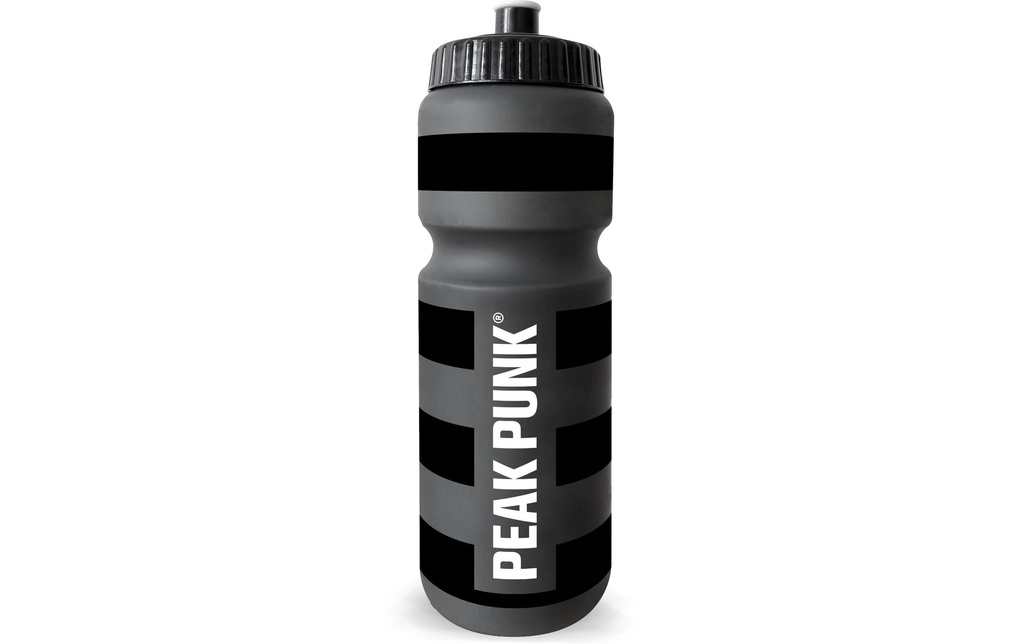 PEAK PUNK Gourde Biobased Sport Bottle 750 ml, Clearblack