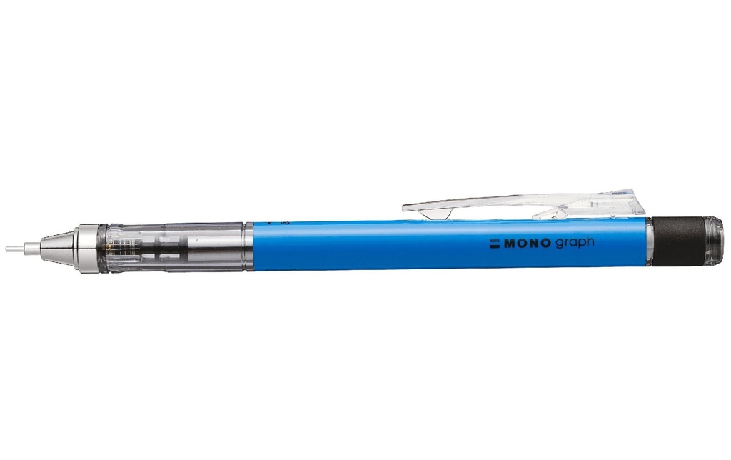 Tombow Porte-mines MONOgraph 0.7 Bleu néon