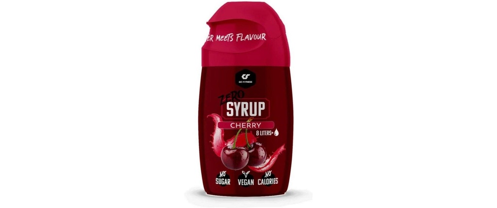 Go Fitness Sirop zéro – Cerise - 65 ml Cerise 65