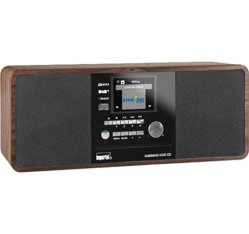 Imperial Radio Internet Dabman i200 CD Brun
