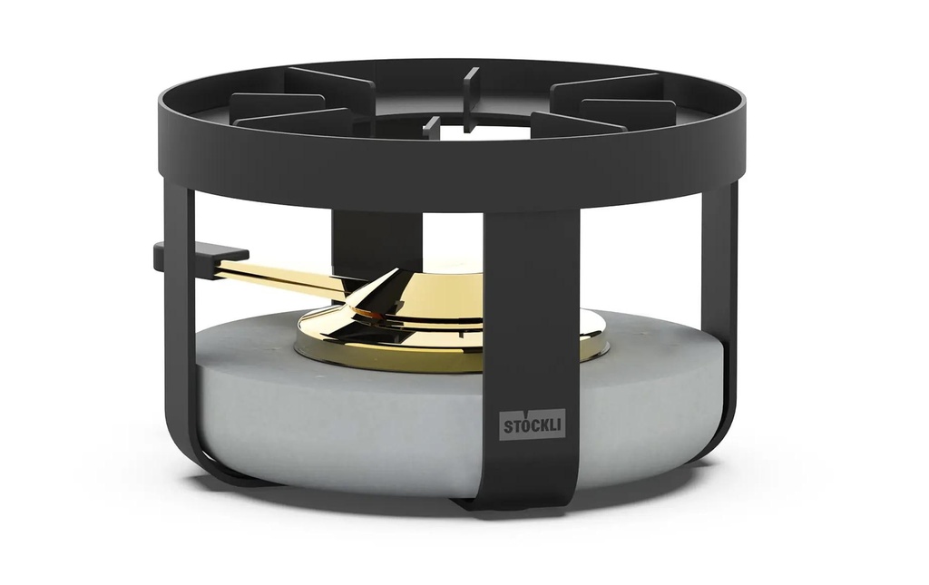 Stöckli Réchaud à fondue Pilatus Noir