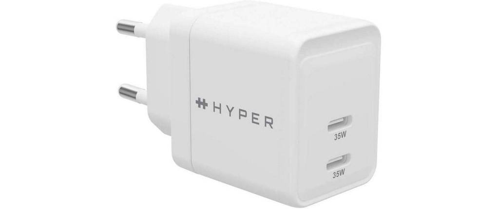 HYPER HyperJuice USB-C GaN 35 W Blanc