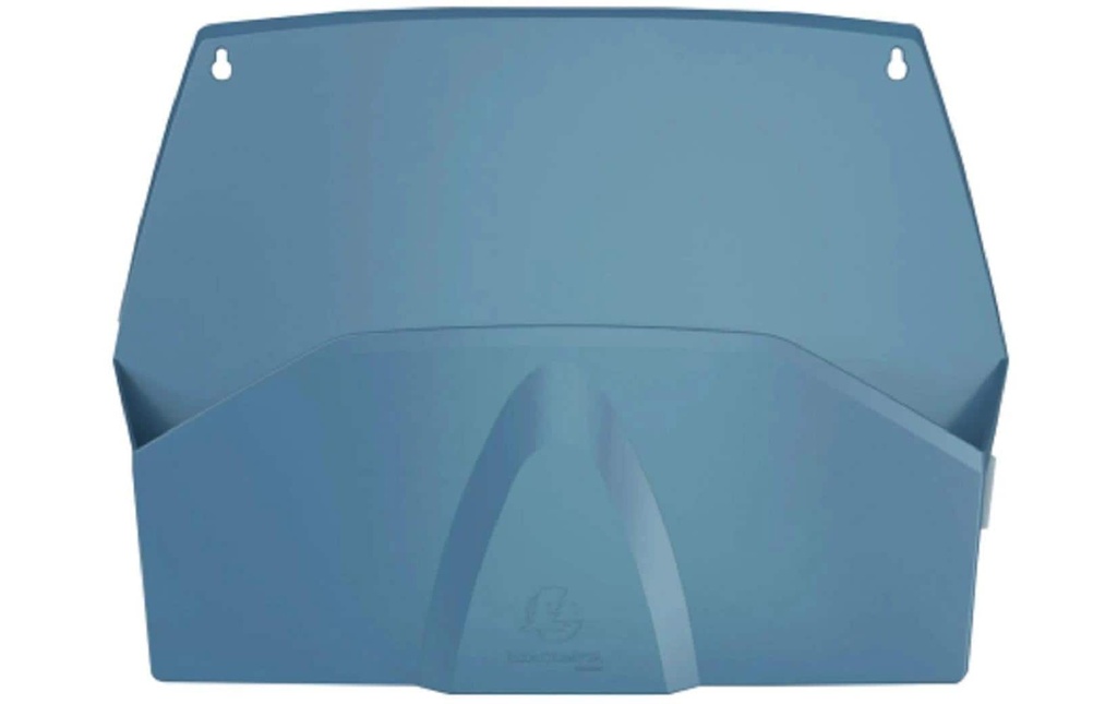 Exacompta Compartiment mural AutentiK, 1x, 72 x 382 x 289 mm, bleu-gris