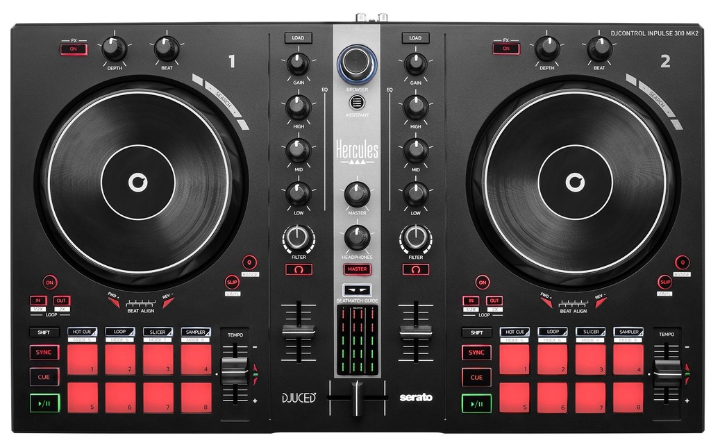 Hercules Contrôleur DJ DJControl Inpulse 300 – MK2