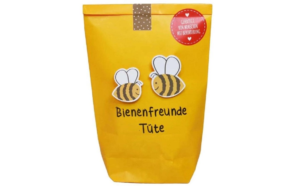 Wunderle Sac à merveilles Amis des abeilles, 14 x 22 cm, divers contenus