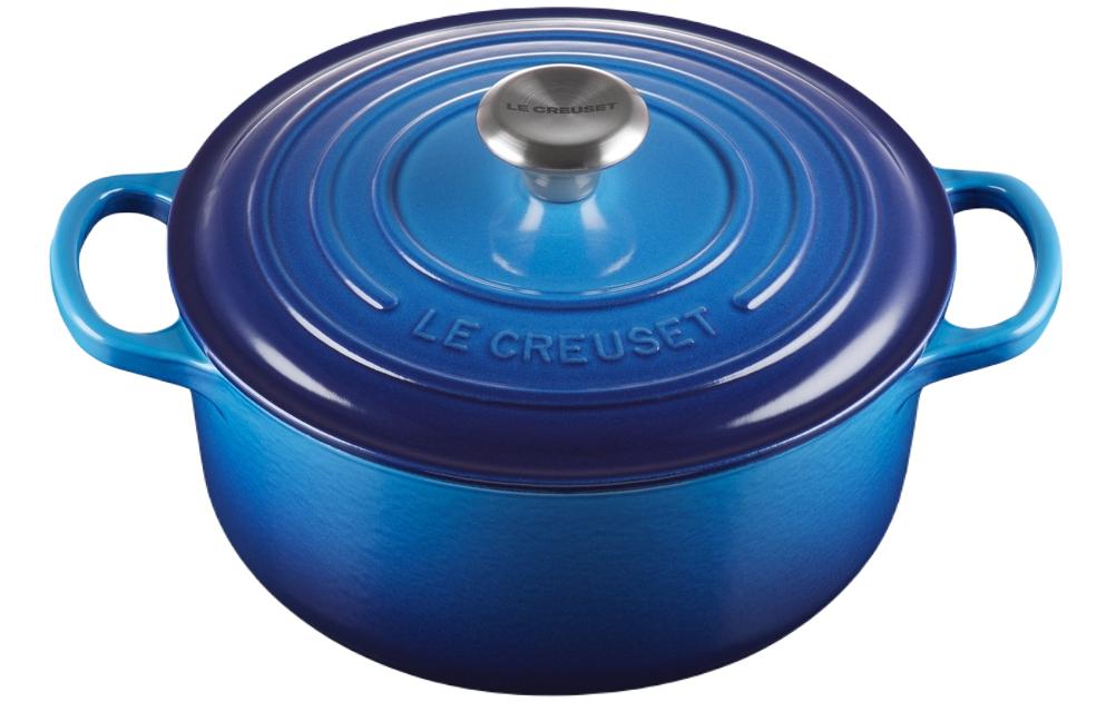 Le Creuset Rôtisseur Signature 24 cm, Azur