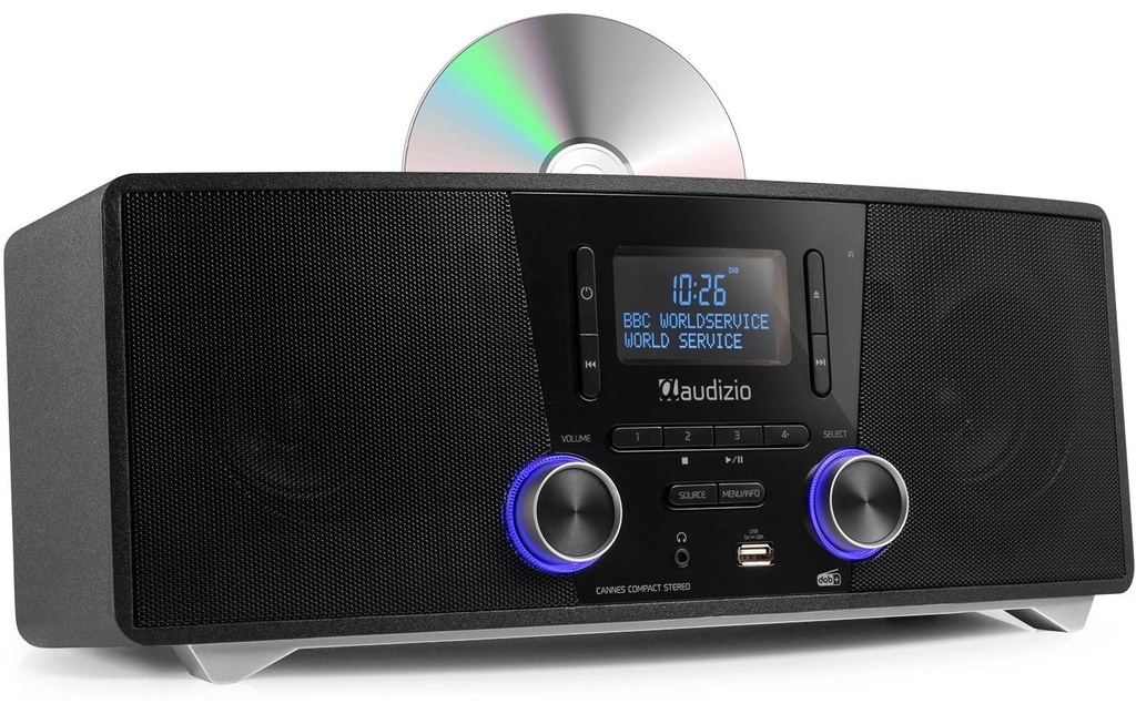 Audizio Installation micro-HiFi Cannes Noir