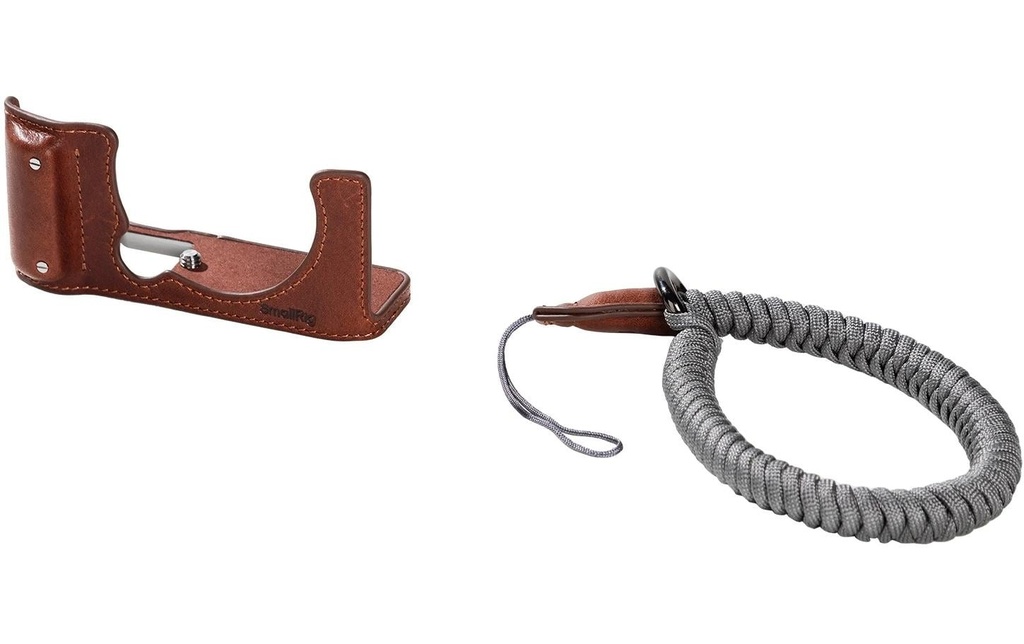 Smallrig Camera Leather Half Case Kit Brun