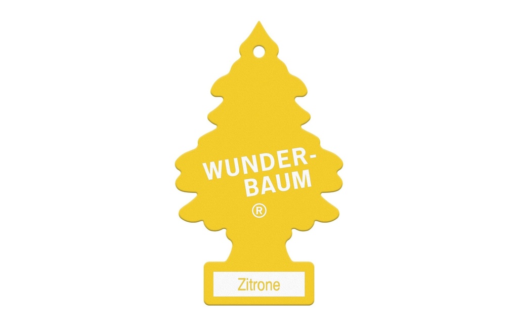 Wunderbaum Désodorisant pour voiture Citron