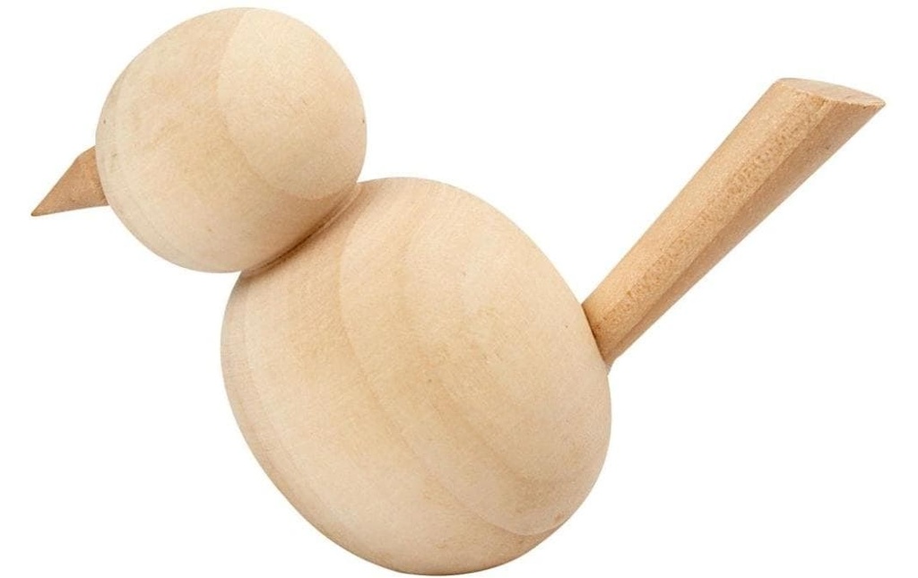Creativ Company Mini figurine Oiseau 1 pièce, brun