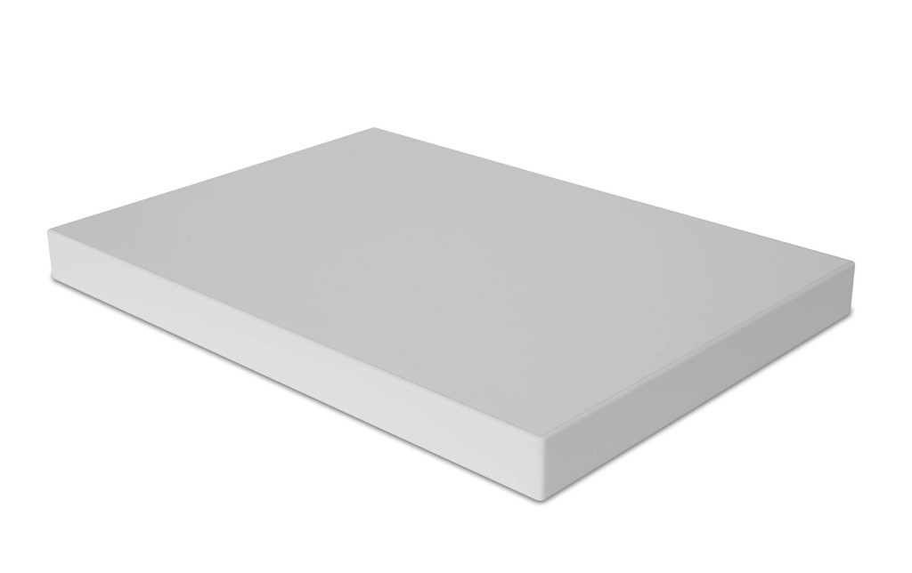Actiforce Plateau de table 80 x 160 x 2.5 cm blanc