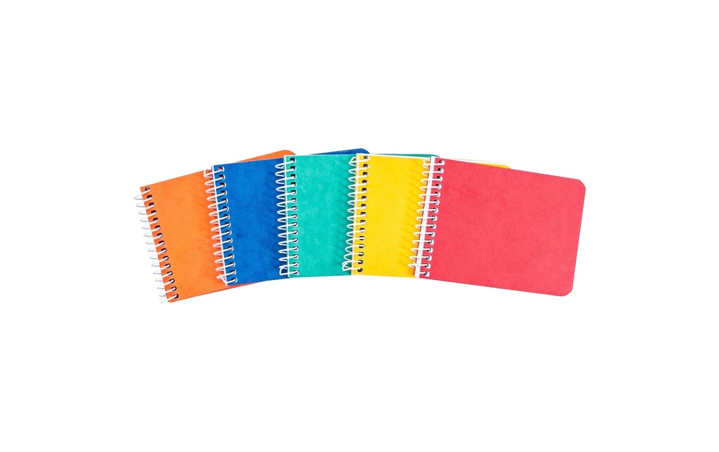 novooo. Bloc-notes A6, quadrillé 4 mm 70g assorti