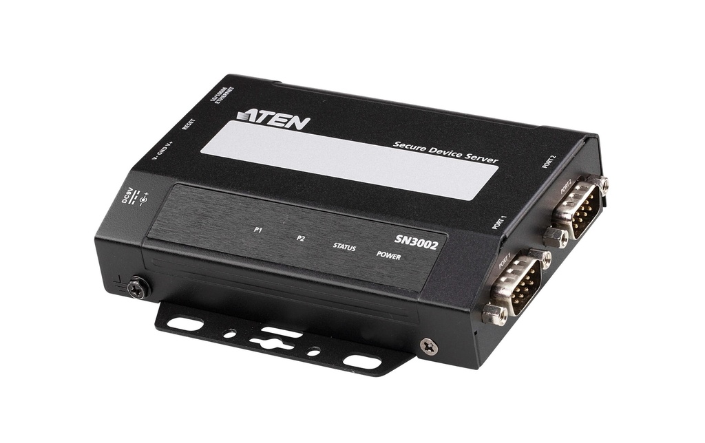 Aten Extender RS-232 SN3002P Périphérique sécurisé 2 ports avec PoE