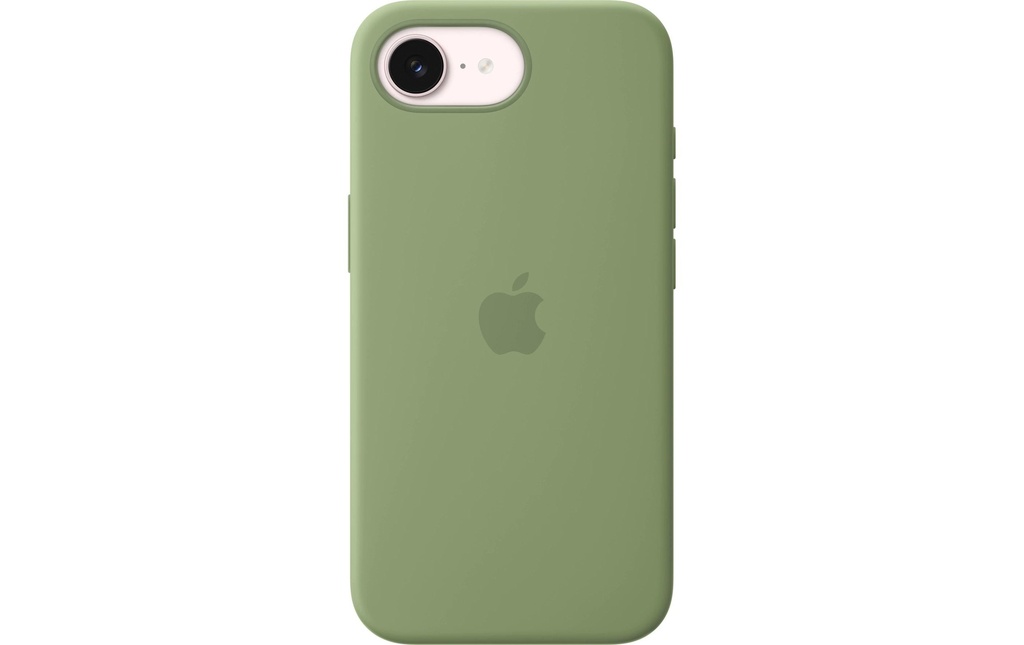 Apple Etui en silicone avec MagSafe iPhone 17e Light Moss
