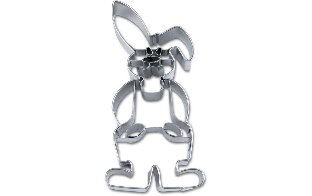 Städter Emporte-pièce pour biscuits Lapin, acier inoxydable, 9 cm
