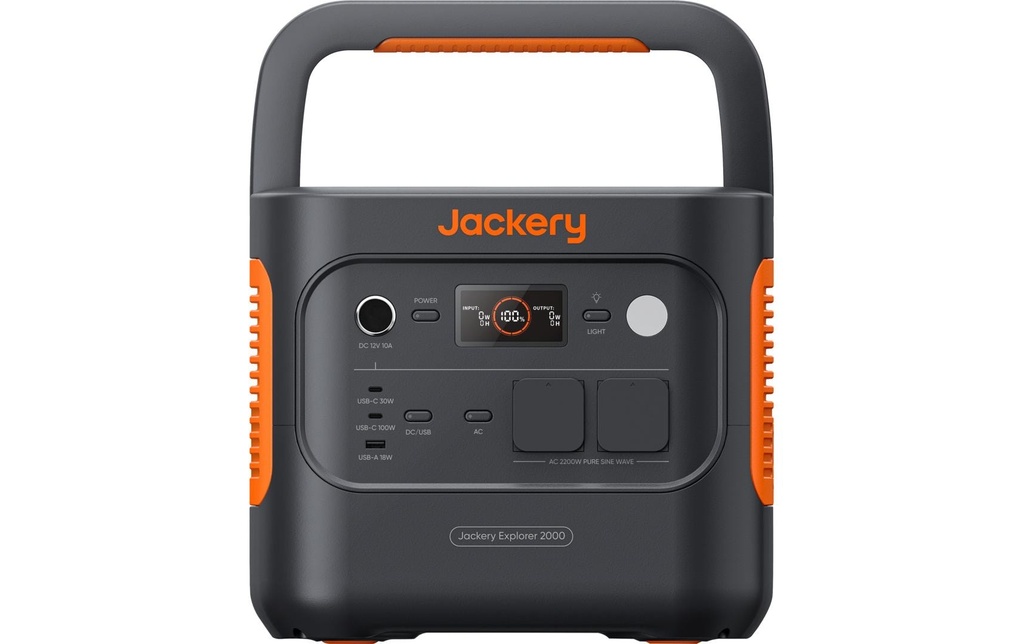 Jackery Station de charge Explorer 2000 V2 EU 2.042 Wh