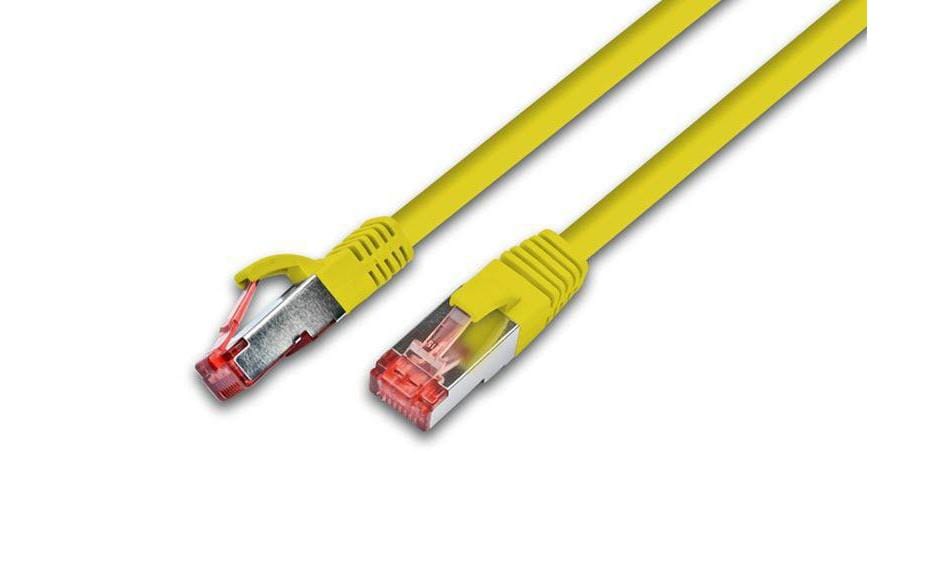 Wirewin Câble patch RJ-45 - RJ-45, Cat 6A, S/FTP, 5 m, Jaune