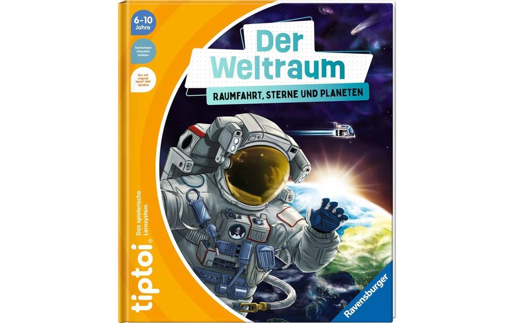 tiptoi Livre éducatif Der Weltraum: Raumfahrt, Sterne und Planeten