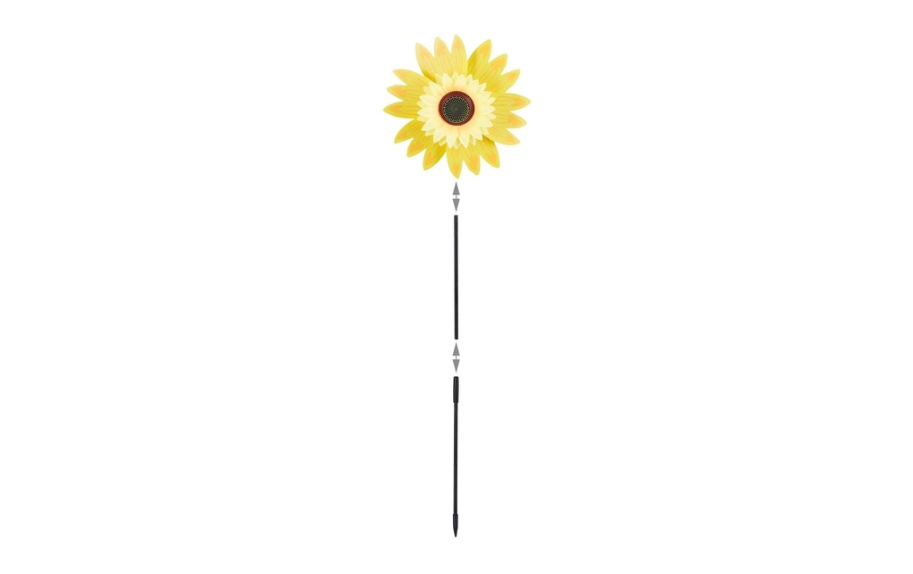 relaxdays Girouette Tournesol 70 cm