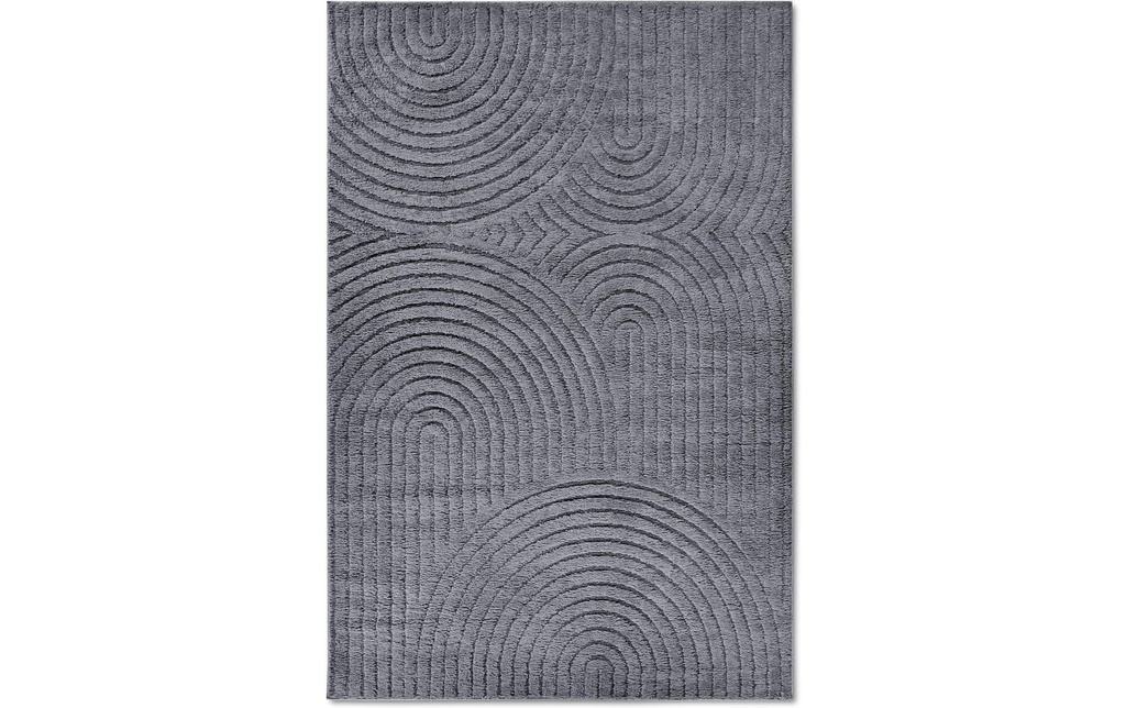 Elle Decoration Tapis Panglao 160 cm x 235 cm,  Anthracite