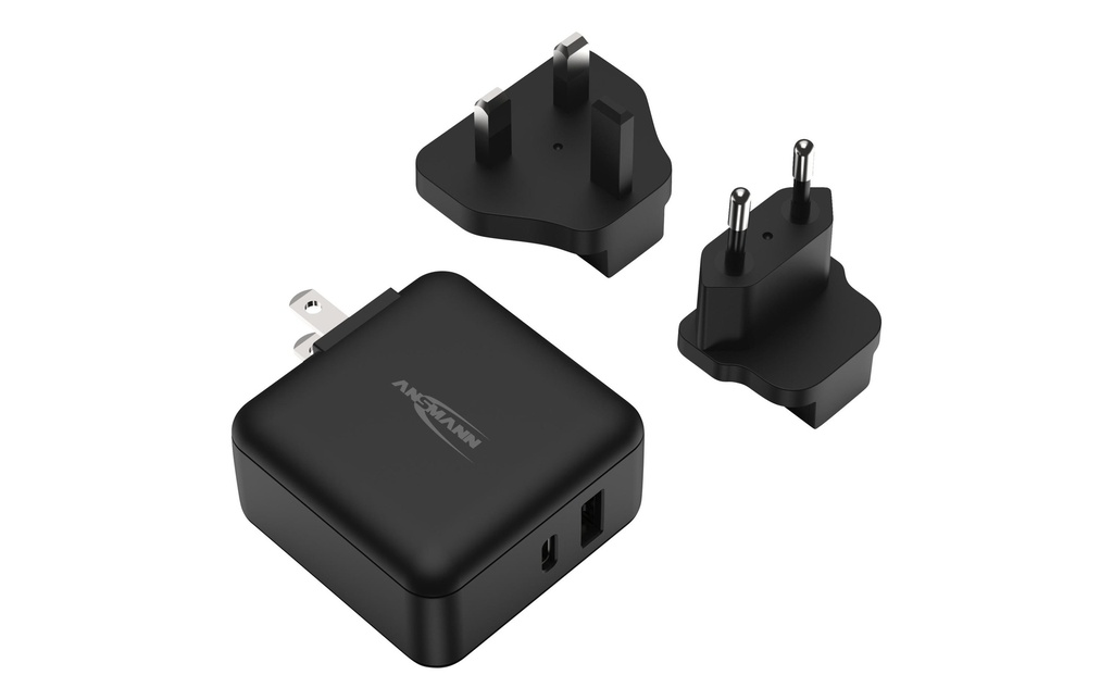 Ansmann Chargeur mural USB Travel Charger TC230PD 2x USB-A/C, 30 W