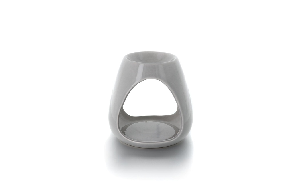 balthasar Lampe aromatique Gris clair, 13 x 12.5 cm