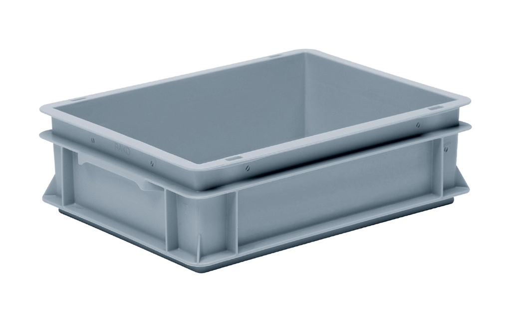 Utz Boîte empilable RAKO 400x300x117 Gris