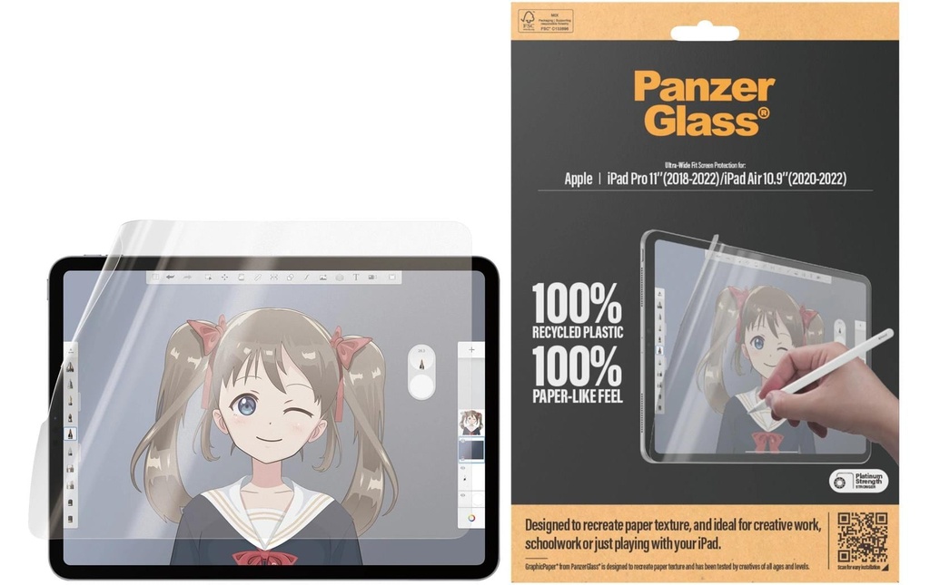 Panzerglass UWF GraphicPaper iPad Air 10.9 (20-22) & Pro 11 (18-22)