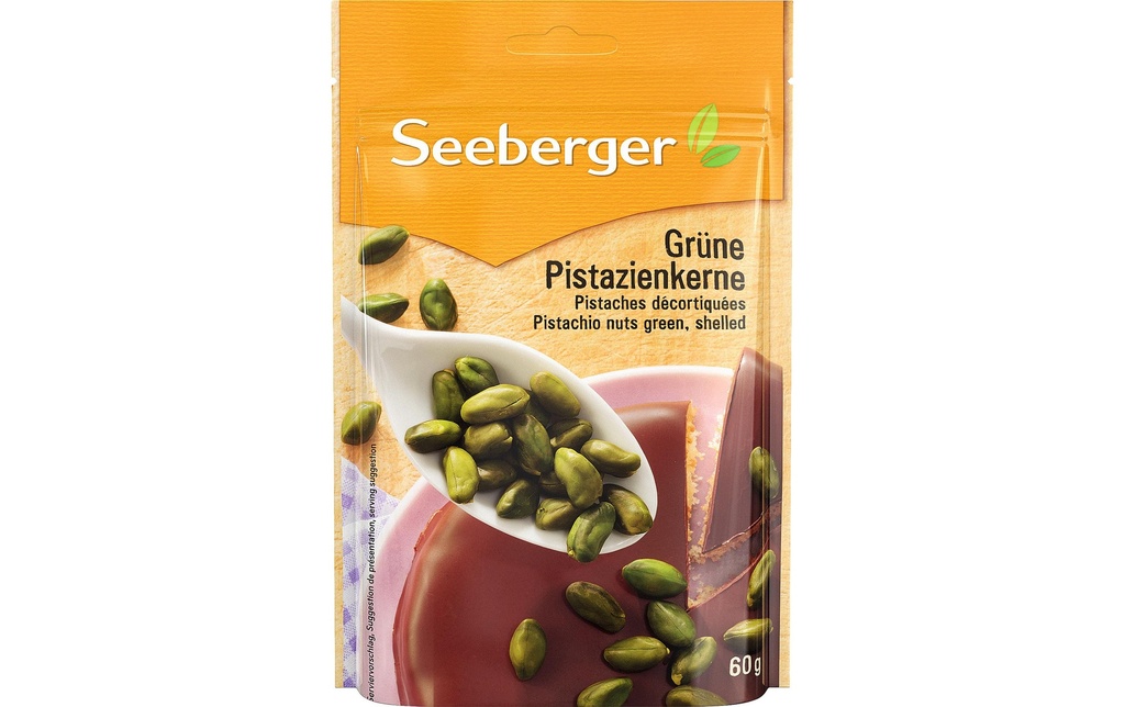 Seeberger Graines de pistache vertes 60 g