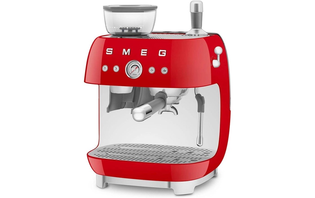 SMEG Machine à expresso 50's Style EGF03RDEU Rouge