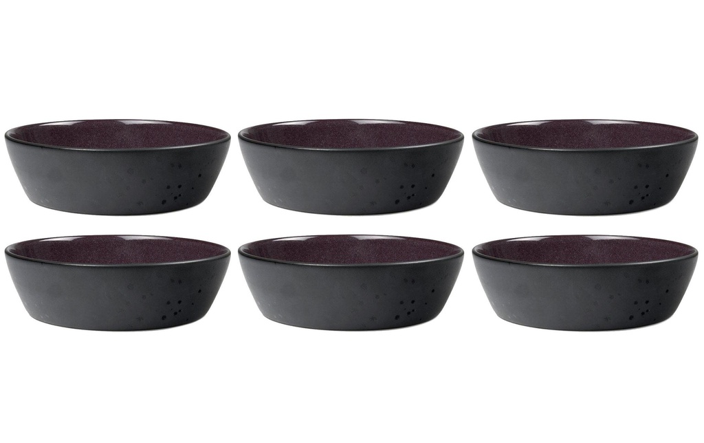 Bitz Bol de soupe 18 cm, 6 Pièce/s, Noir/violet