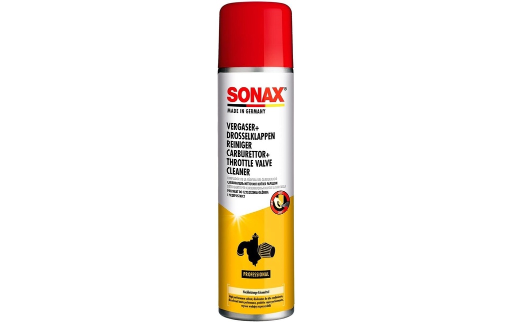 Sonax Nettoyant PROFESSIONNEL pour carburateurs et papillons, 400 ml