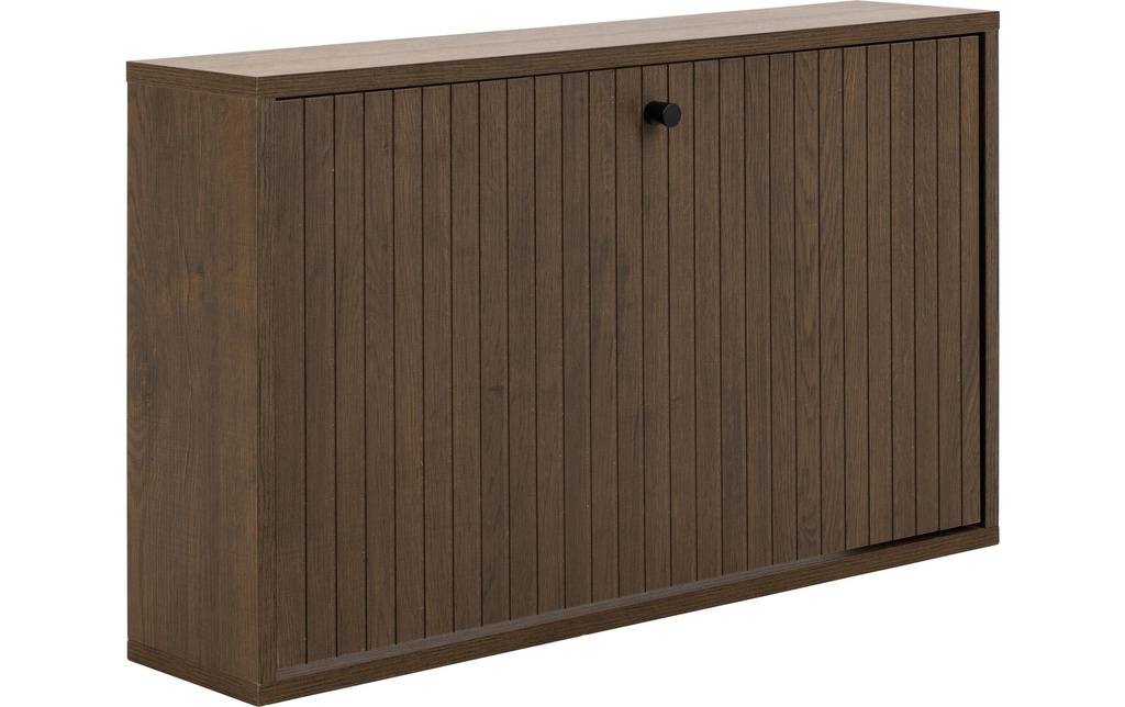 AC Design Armoire à chaussures Albany 71.6 x 43 cm,  Marron foncé