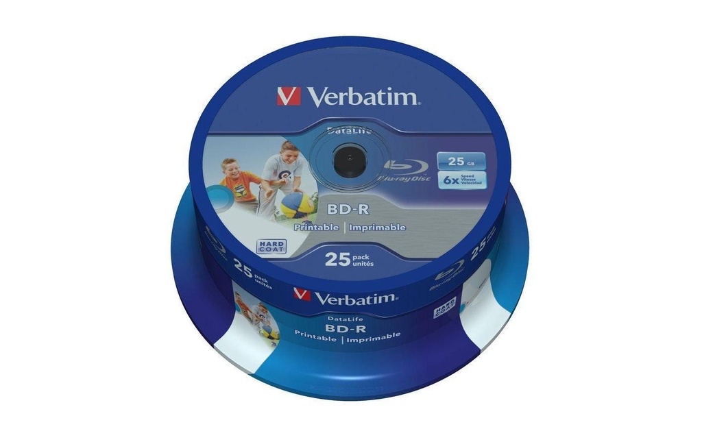 Verbatim BD-R 25 GB, tour (25 Pièce/s)