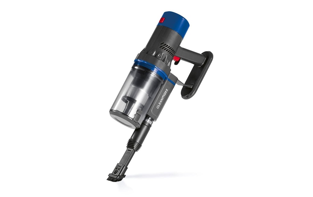 CLEANmaxx Aspirateur à main/manche sans fil Gris / Bleu
