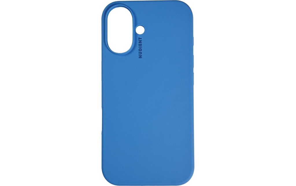 Nudient Coque arrière Base Case Magsafe iPhone 16 Plus Bleu vibrant