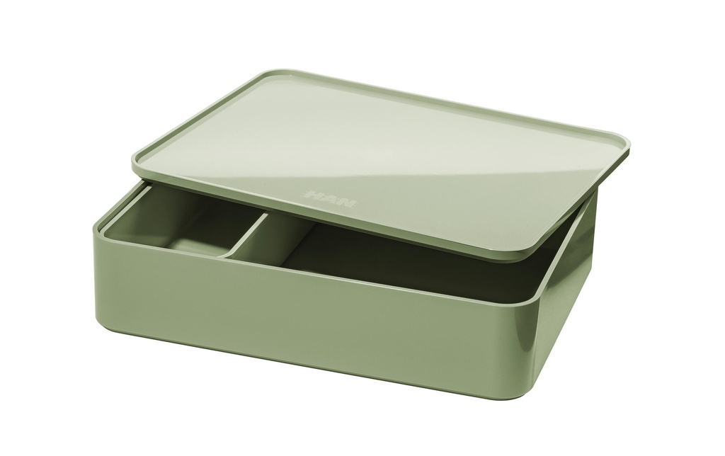 HAN Boîte à tiroirs Vert clair