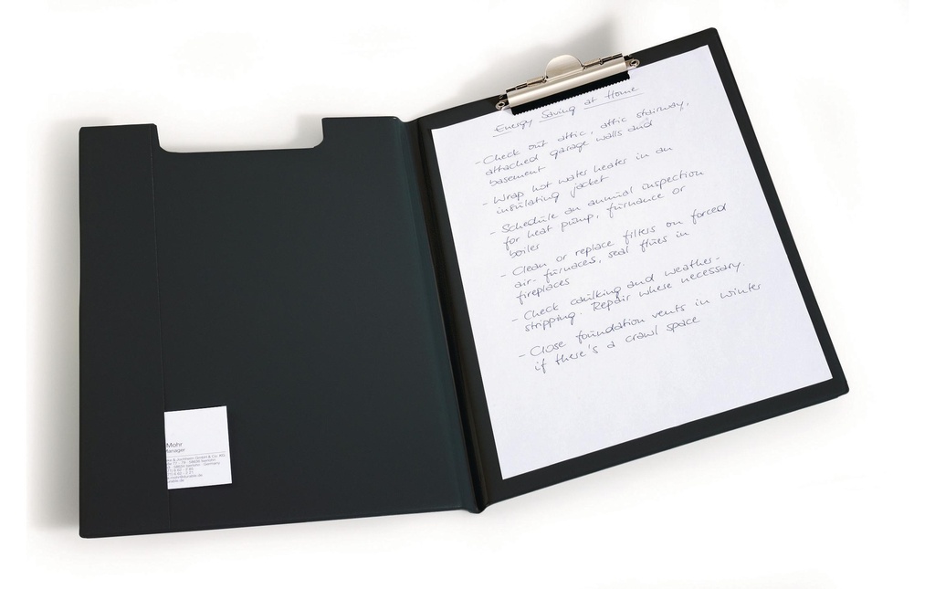 DURABLE Porte-documents Standard A4 Noir
